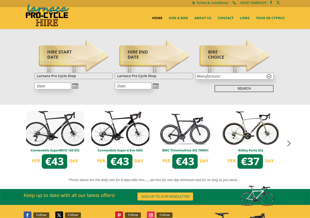 Larnaca Pro Cycle Hire